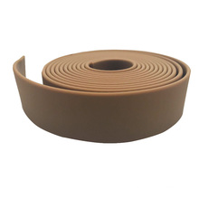 Brown Rubber Vinyl Coated Polyester Webbing For Horse Blanket Strap